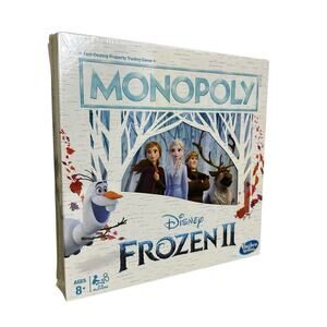 Frozen 2 Edition Monopoly Disney Elsa's Ice Power Board Game Journey Hasbro New
